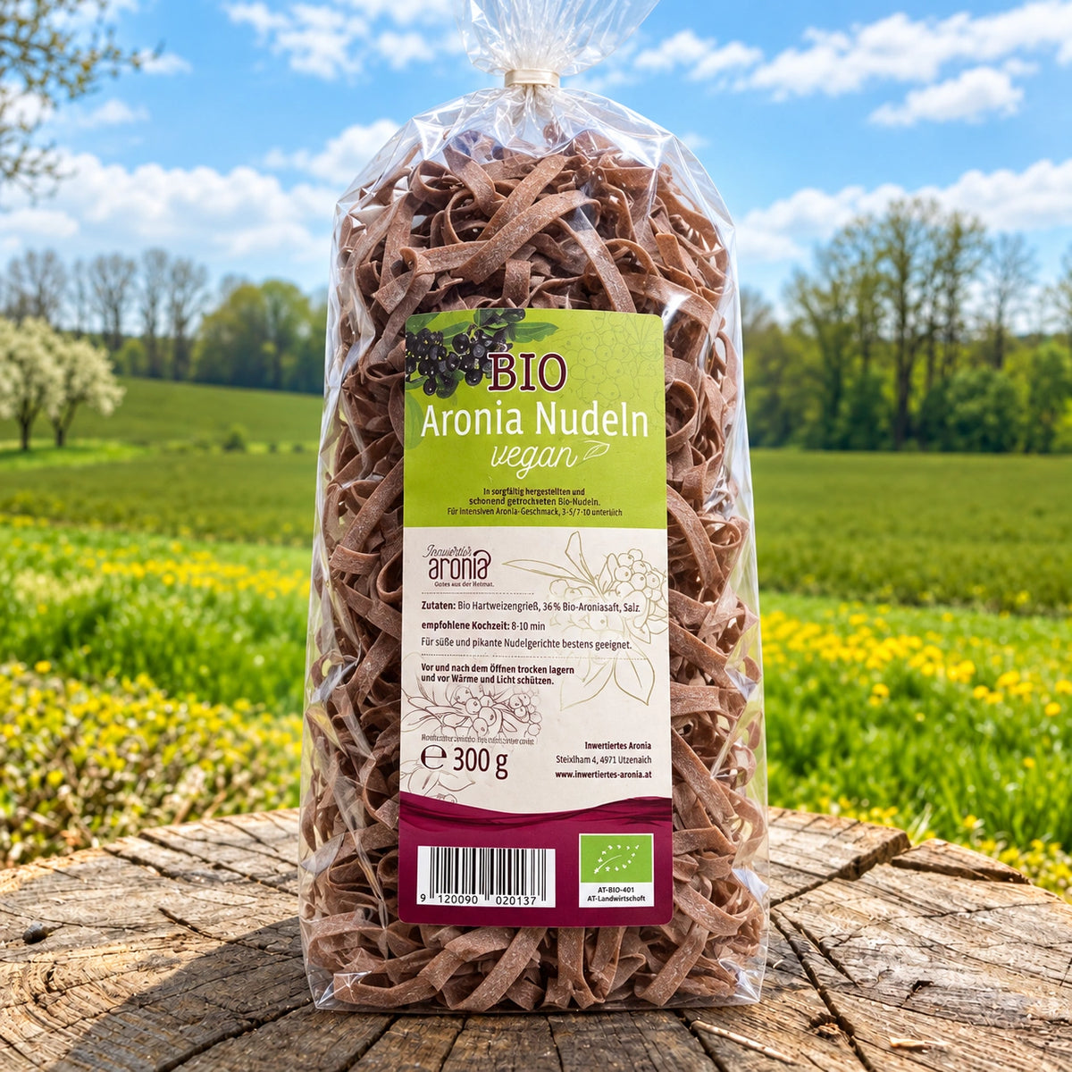 bio aronia nudeln vegan 300g von Innviertler Aronia