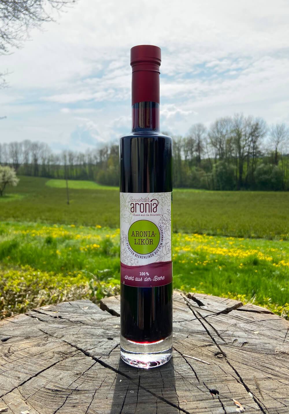 Aronia Likör 0,35L - Innviertler-Aronia