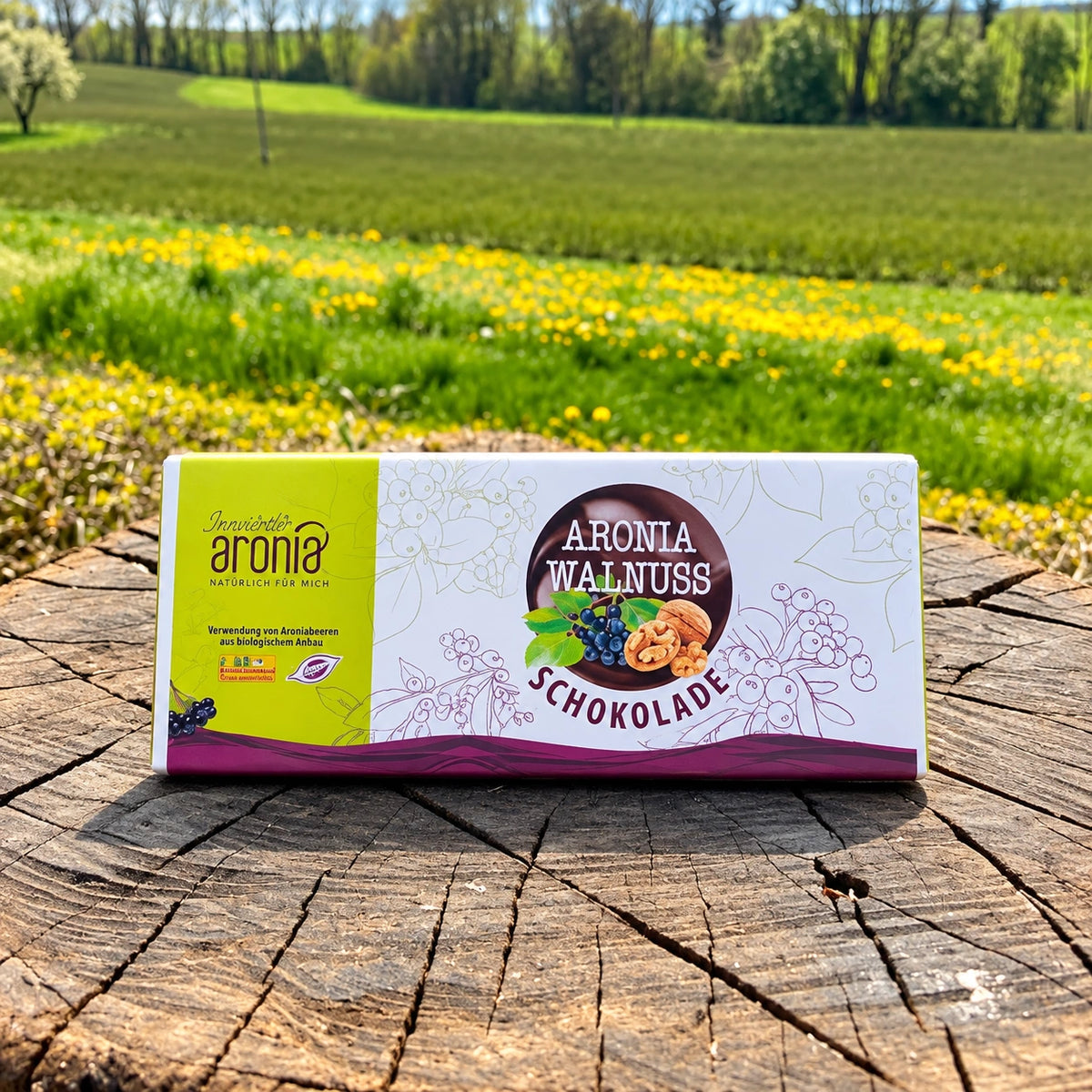 aronia walnuss schokolade 70g von Innviertler Aronia