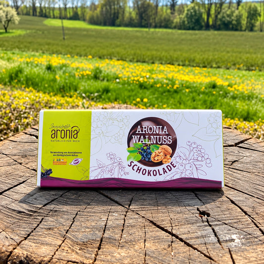 aronia walnuss schokolade 70g von Innviertler Aronia