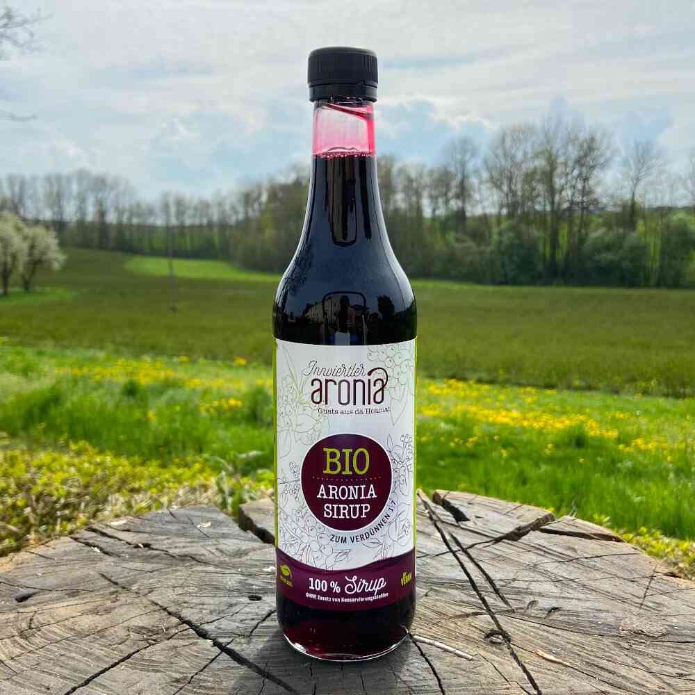 Aroniasaft-Sirup-Innviertler-Aronia