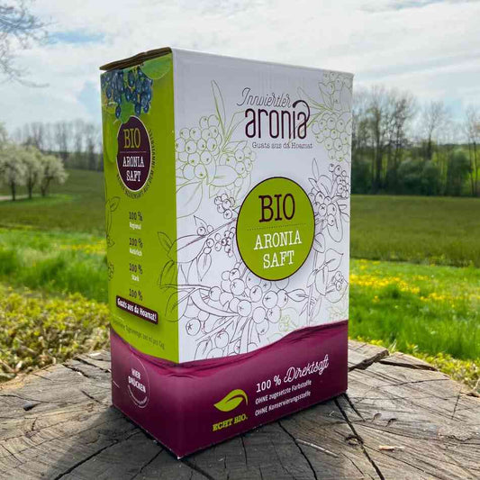 Bio Aroinasaft 3 liter Bag-in-Box von innviertler Aronia