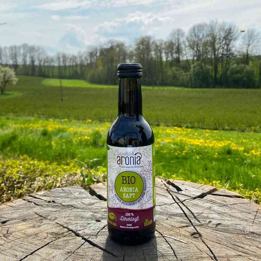 Bio Aroniasaft 0,25 Liter Flasche von Innviertler Aronia